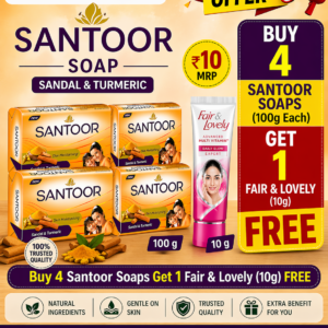 santoor sandal & turmeric soap 100 g
