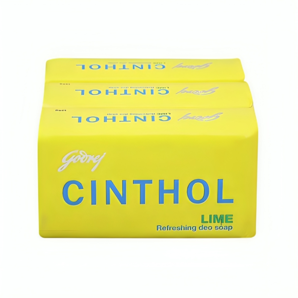Cinthol Lime Soap 3 N ( 125 g Each)