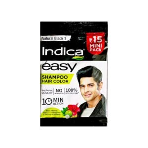 indica easy hair colour black, 10 ml